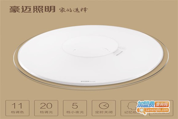 豪迈照明加盟