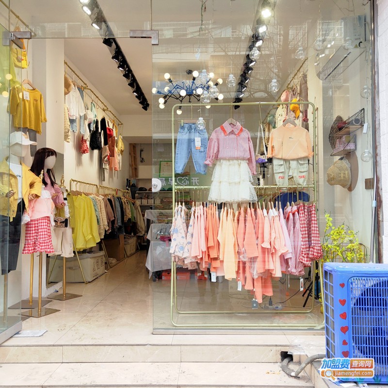 5元童装店加盟