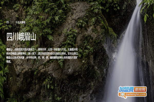 农夫山泉加盟