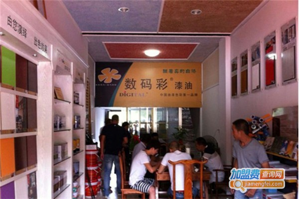 数码彩加盟费