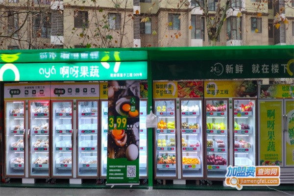 社区生鲜机加盟费