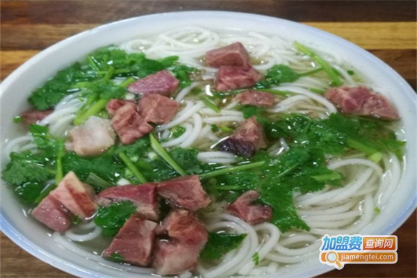 黄记原汤牛肉粉加盟费