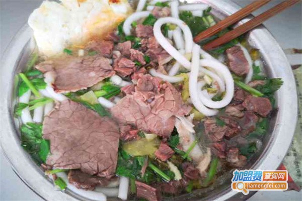 黄记原汤牛肉粉加盟费
