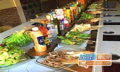 逸山伍自转小火锅加盟费