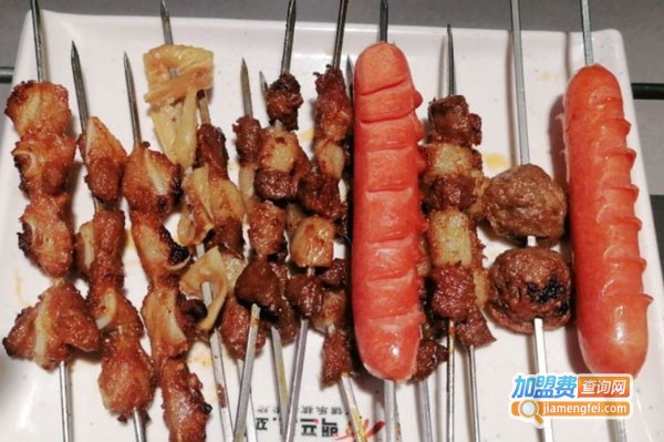 百铺乐核桃炭烤串加盟费