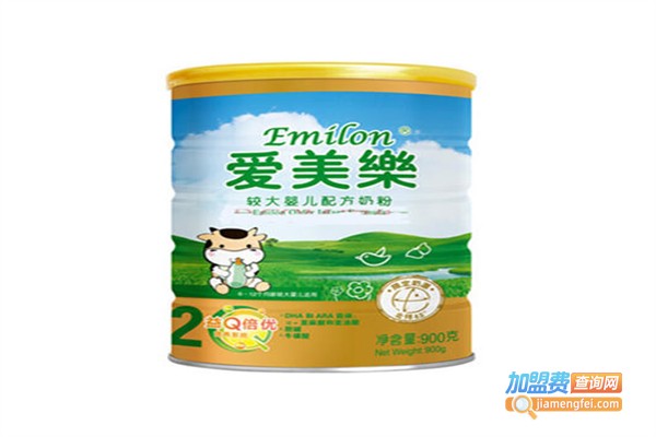 爱美乐奶粉加盟费