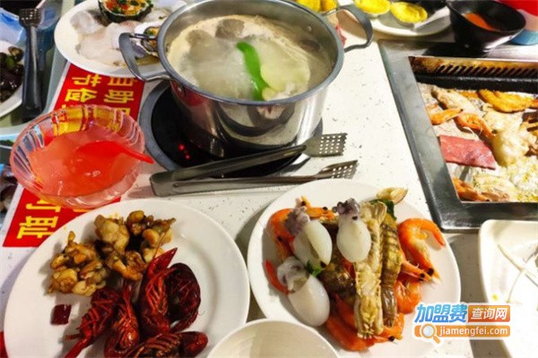 小花猪海鲜牛排烤肉自助加盟费
