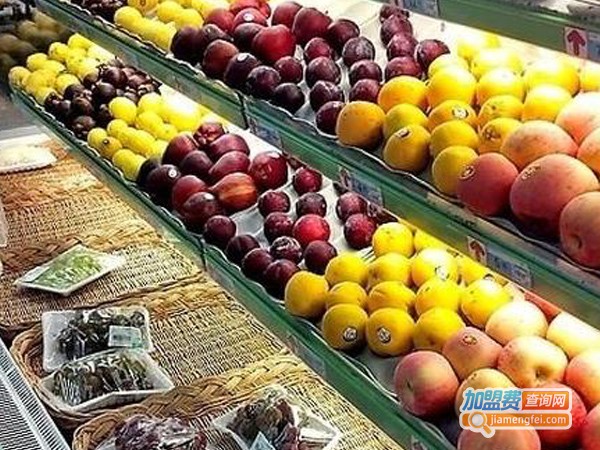 新隆嘉水果超市加盟费