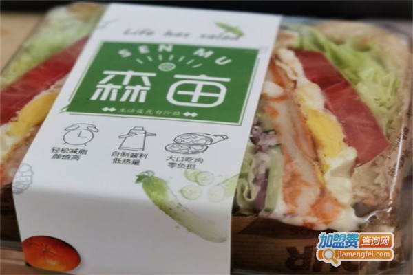 森亩轻食加盟费