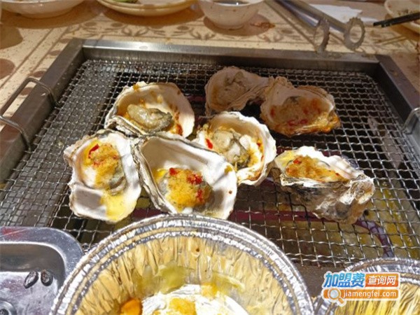 蚝鲜生自助烤肉加盟费