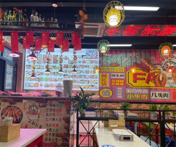 陆家镇热火烧烤店加盟费