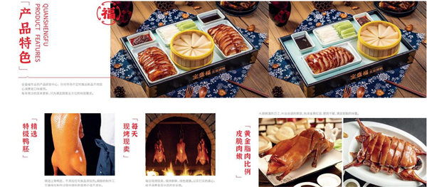 全盛福北京烤鸭加盟费