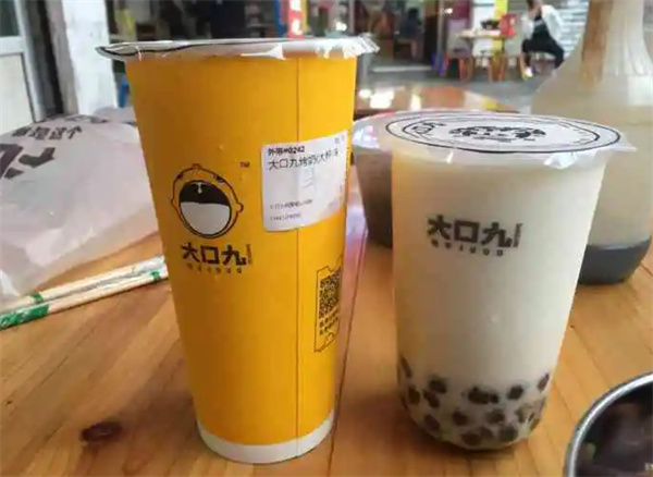 大口九奶茶加盟