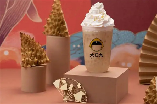 大口九奶茶加盟