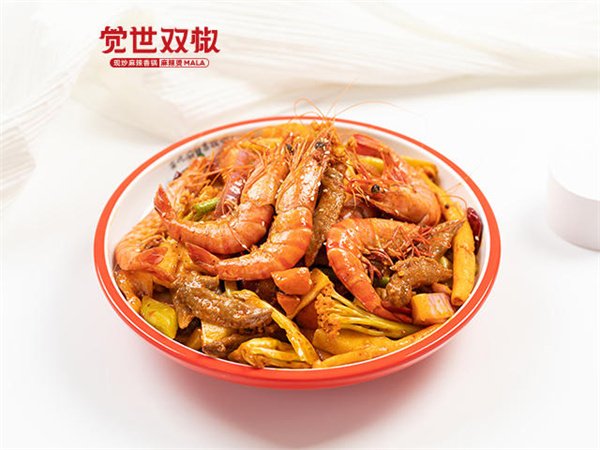 觉世双椒麻辣香锅店加盟