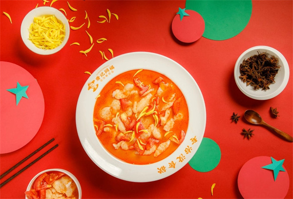 唐记同福金汤酸菜鱼加盟