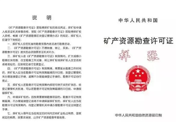 办理采矿许可证
