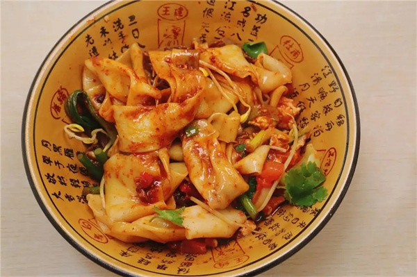 陕西面食biangbiang面顺口溜