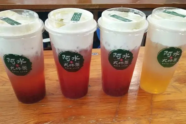 一杯阿水大杯茶的热量是多少？