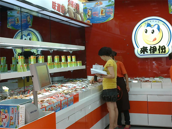 来伊份全国有多少门店？