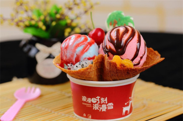 浪漫雪冰淇淋加盟