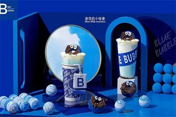 blue bubble奶茶加盟费