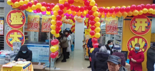 2.10杏林大药房南充园盛美庭药店开业