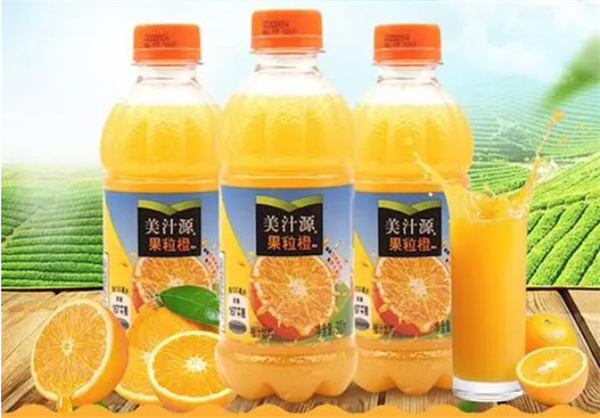 美汁源果粒橙加盟