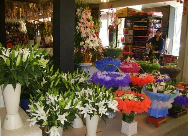 鲜花店加盟