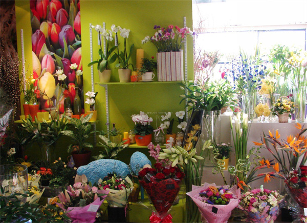 鲜花店加盟