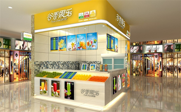 谷香果乐鲜榨饮品加盟