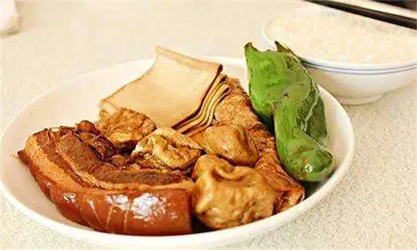 甏肉干饭