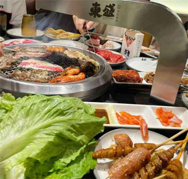 東盛碳烤自助料理加盟