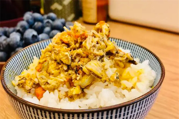 蟹柚记蟹黄拌饭