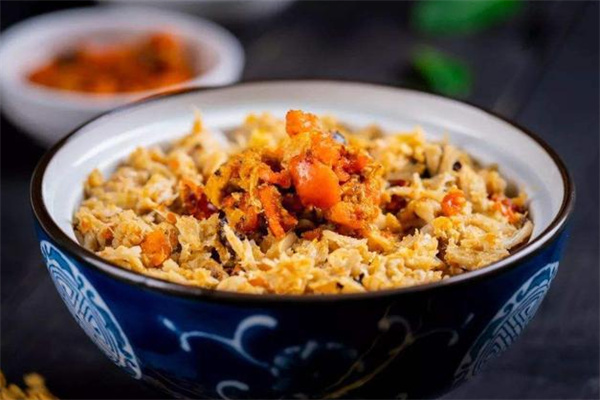 蟹柚记蟹黄拌饭