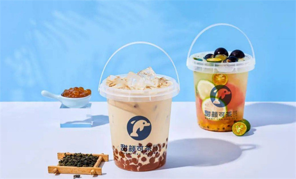 甜颜可茶奶茶店加盟