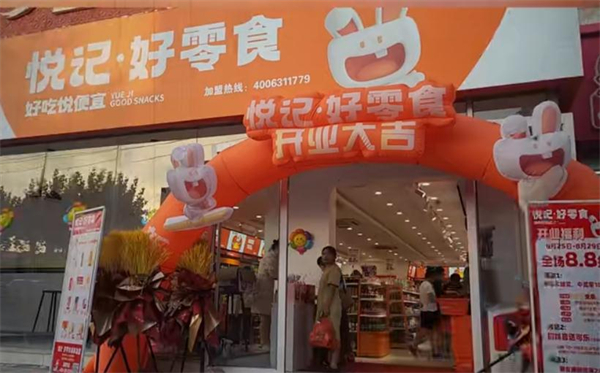 悦记好零食加盟