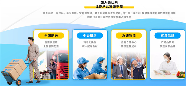 美仕莱便利店加盟