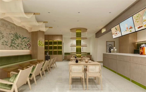 陆黎开了个方子奶茶店加盟