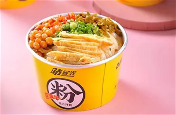 站食光拌粉加盟