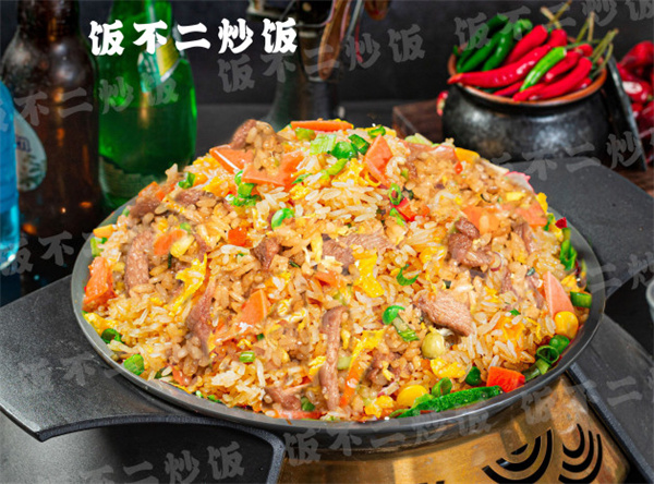 饭不二炒饭加盟