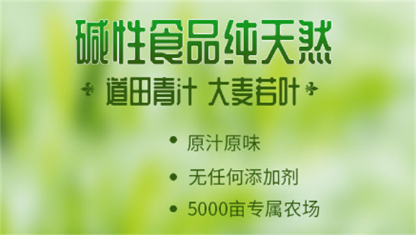 道田青汁加盟费