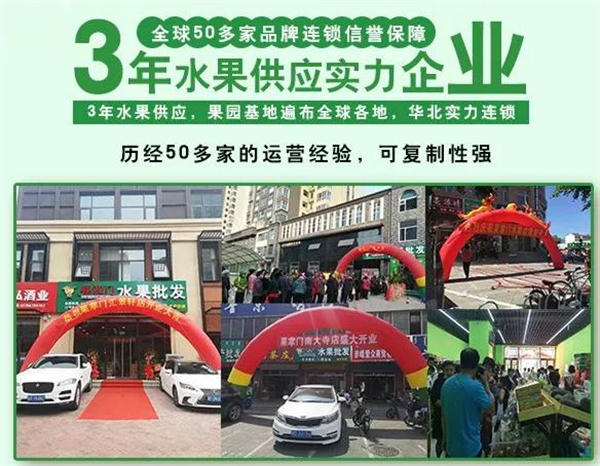 果掌门水果连锁加盟费
