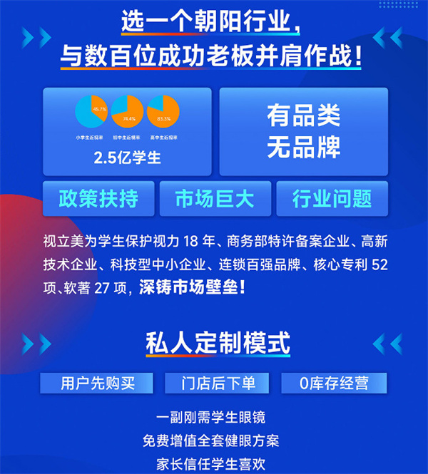 视立美学生眼镜