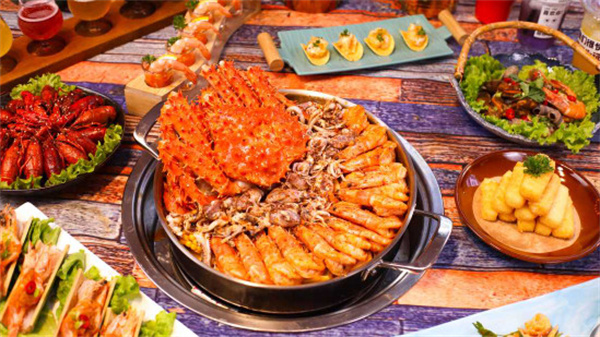 蟹食客海鲜焖锅：海鲜新风尚，焖香醉人心
