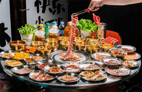 破破烂烂的烤肉加盟